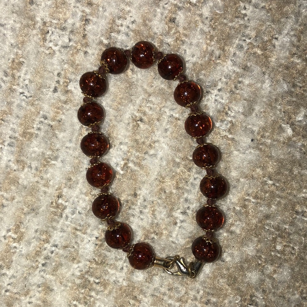 Brown bracelet from Italy!!